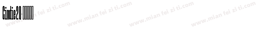 Cindie 2 Q字体转换
